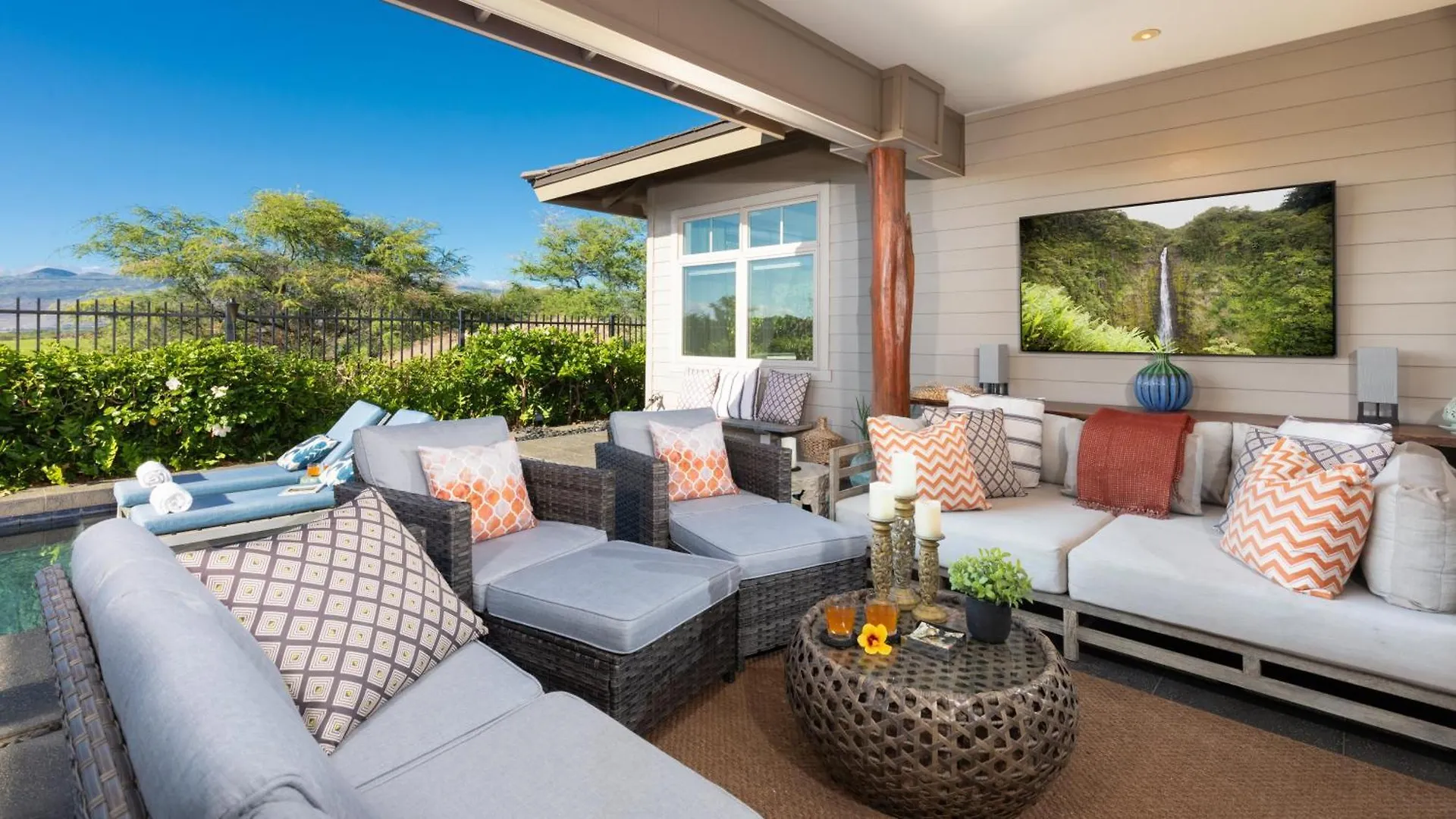 Pualani Villa Single Level 4Br Kamilo Home With Pool And Cottage Waikoloa