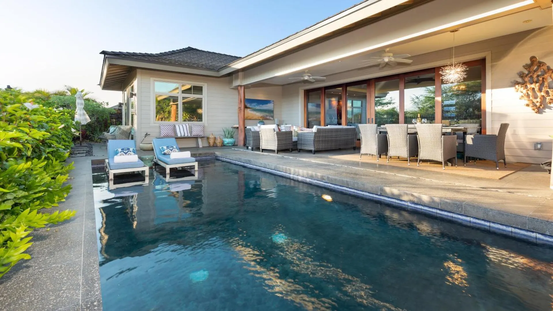 Pualani Villa Single Level 4Br Kamilo Home With Pool And Cottage Waikoloa Verenigde Staten