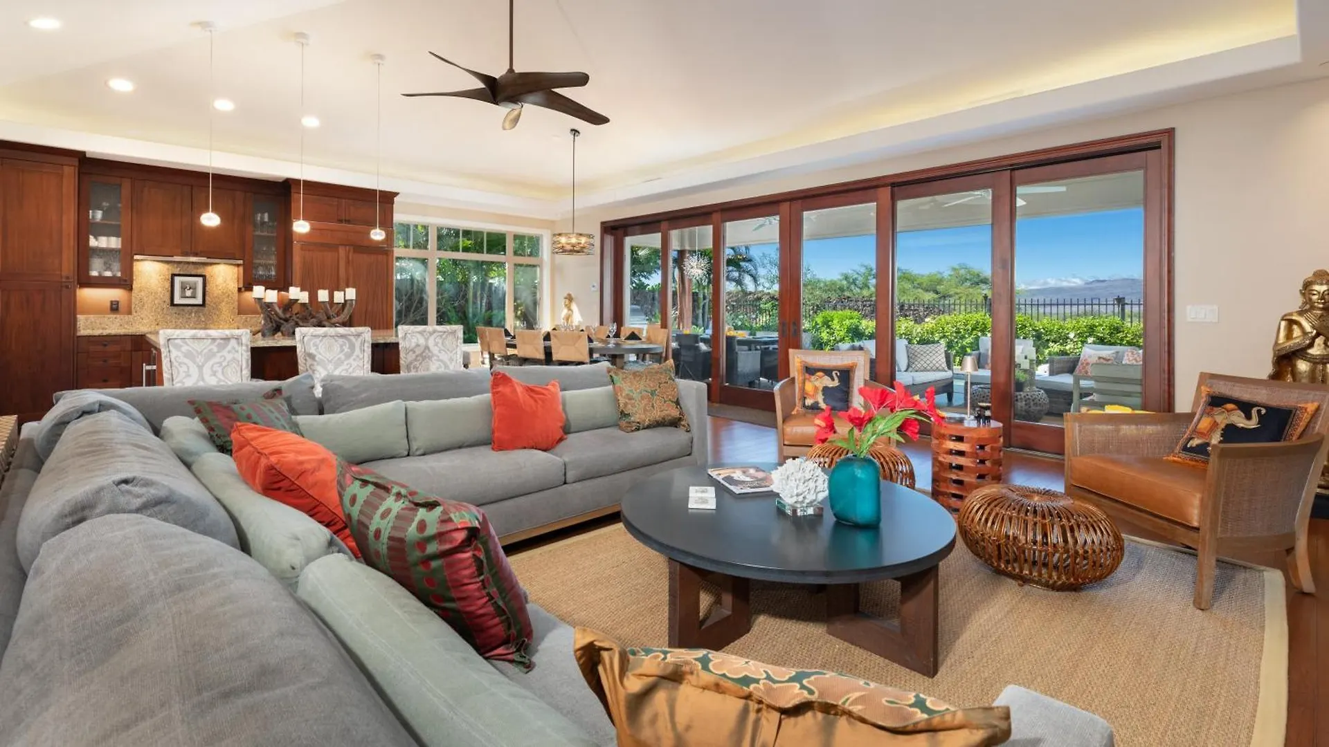 Pualani Villa Single Level 4Br Kamilo Home With Pool And Cottage Waikoloa Hébergement de vacances