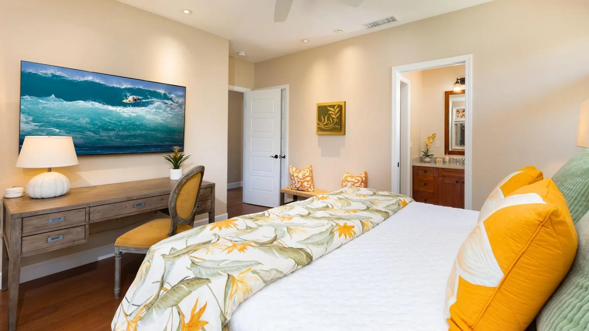 Hébergement de vacances Pualani Villa Single Level 4Br Kamilo Home With Pool And Cottage Waikoloa États-Unis